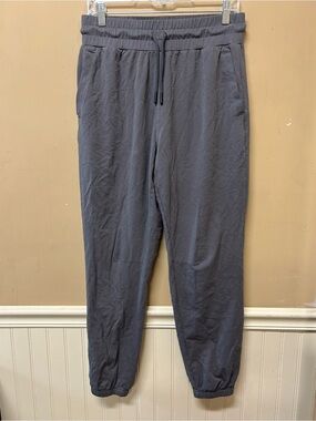Municipal SuperStretch Sweatpants Mens L Gray Joggers Drawstring